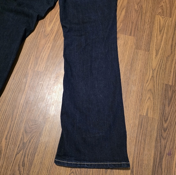 Ariat Jocelyn Bootcut Jeans Dark Wash Mid Rise Western Denim Women’s 32S C95 - Picture 13 of 16